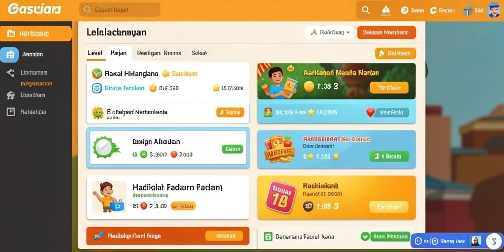 Antarmuka pengguna yang intuitif dan menarik.