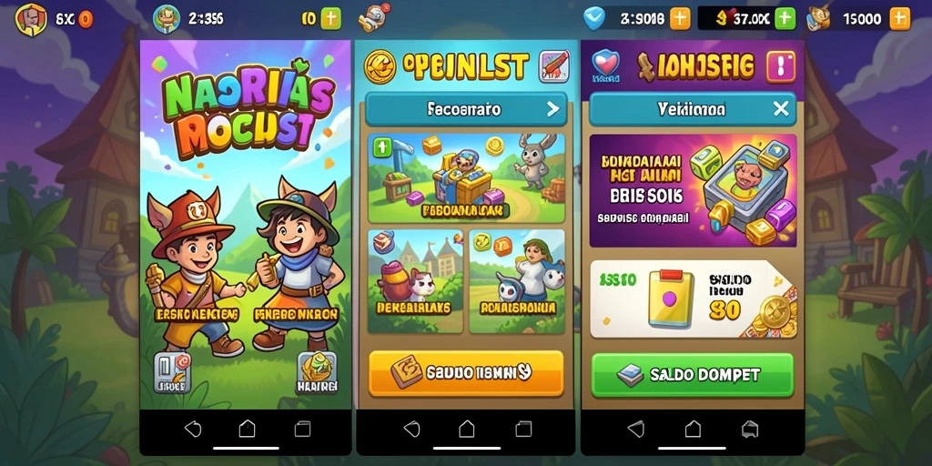 Tampilan awal aplikasi BRO138 yang menarik.