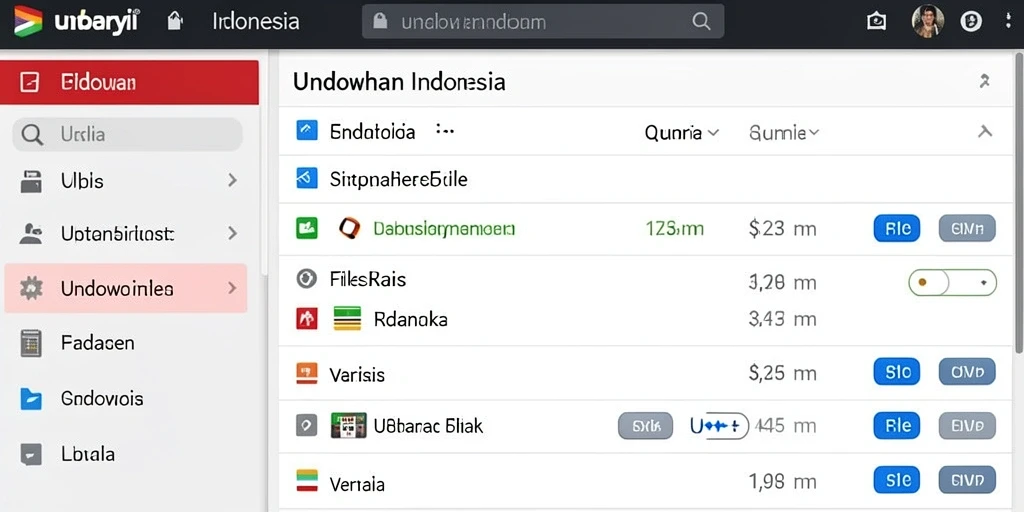 Tampilan antarmuka yang ramah pengguna.