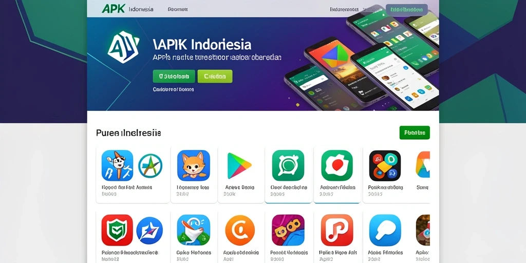 Tampilan awal yang menarik dan user-friendly.