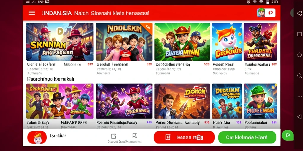 Tampilan antarmuka pengguna yang intuitif dan menarik.