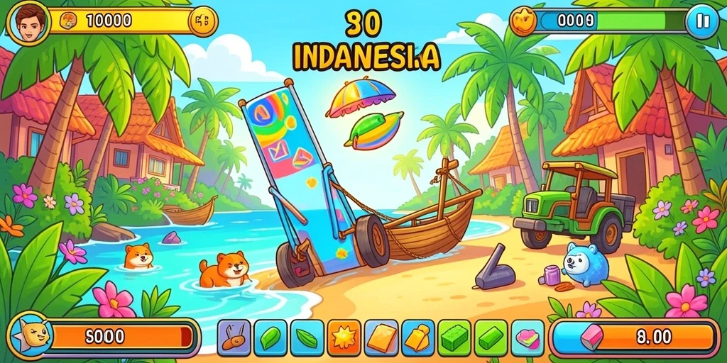Tampilan menarik dari permainan slot terbaru.