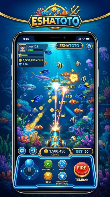 Galeri pratinjau visual eshatoto build APK resmi terbaru